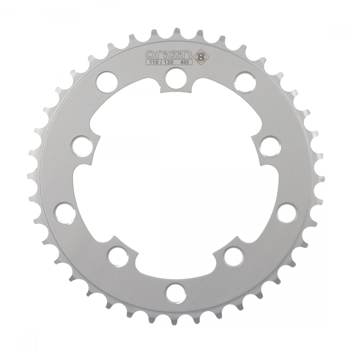 Chainring 10H OR8 40T 110/130 Sil 3/32