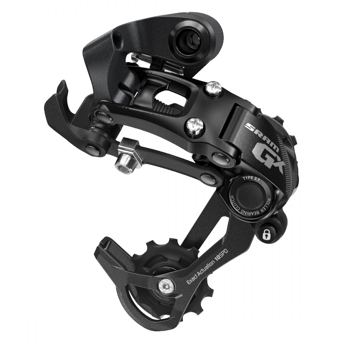 Der Sram RR GX TYPE2.1 10s Long BLK