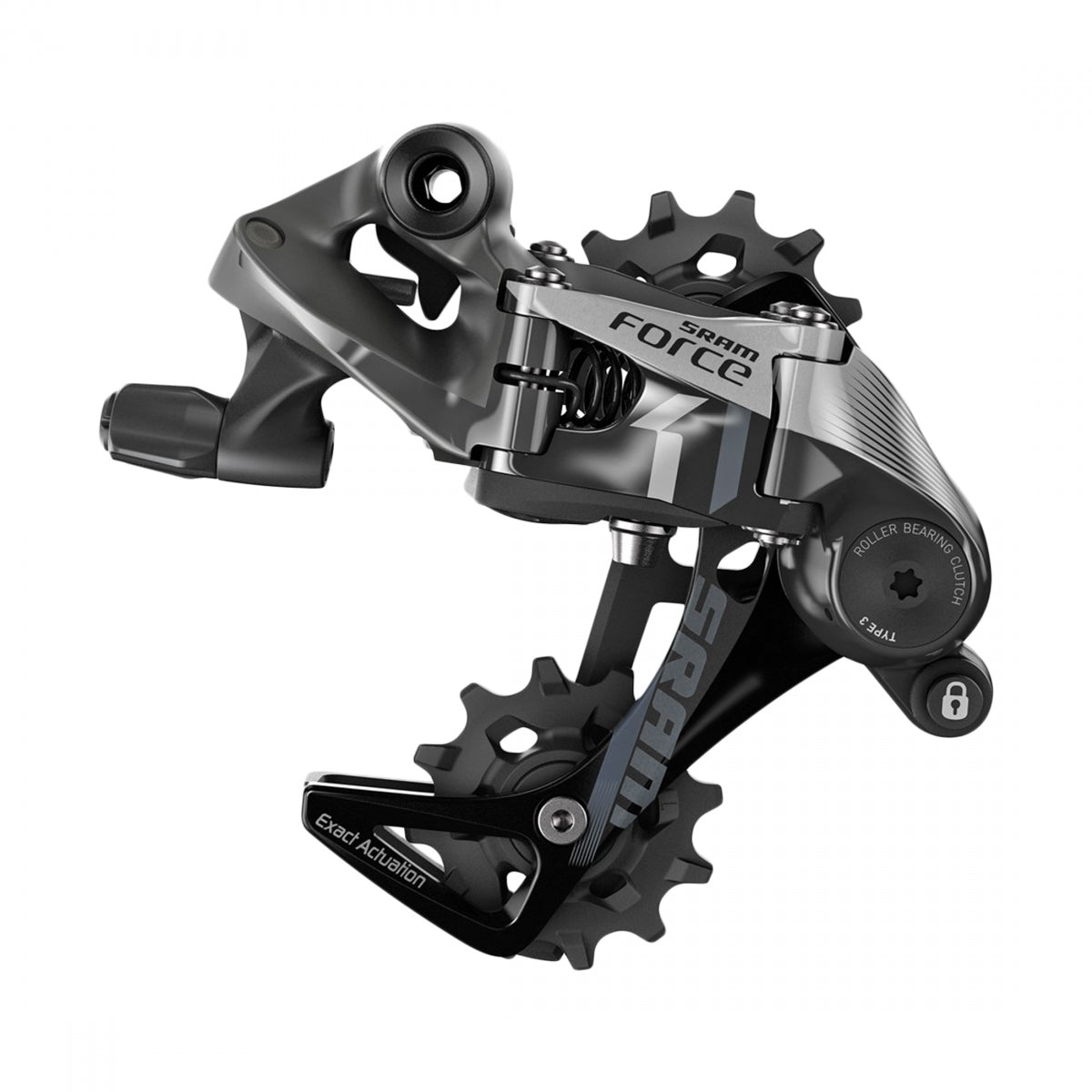 Der Sram RR Force 1X TYPE3.0 Mid Cage 11s GY 36T Max Cog