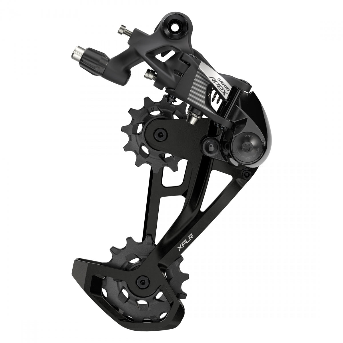 Der Sram RR Apex XPLR D1 12s 44T Max BK