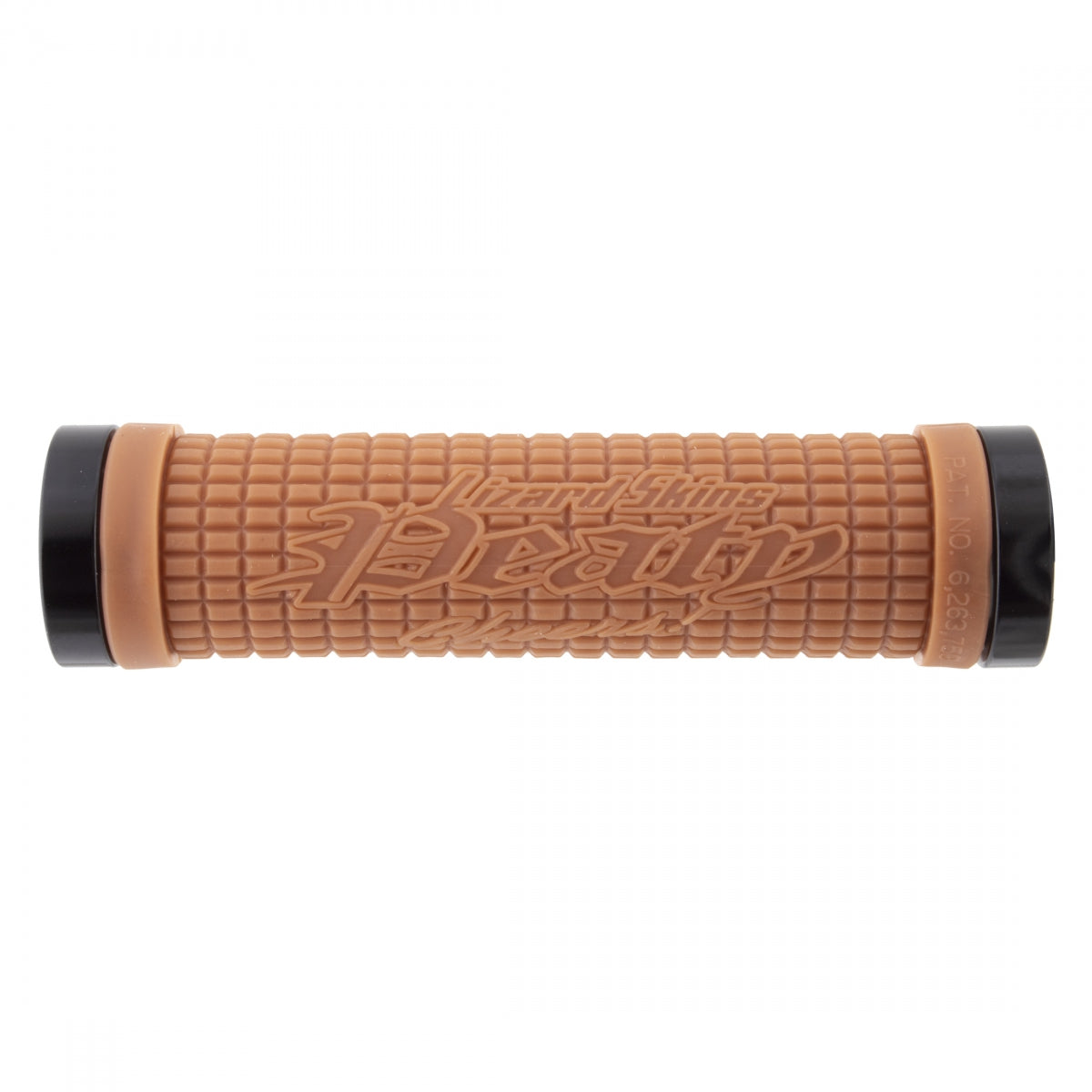 Grips Lizard LOCK-ON Peaty GUM/BKclmp