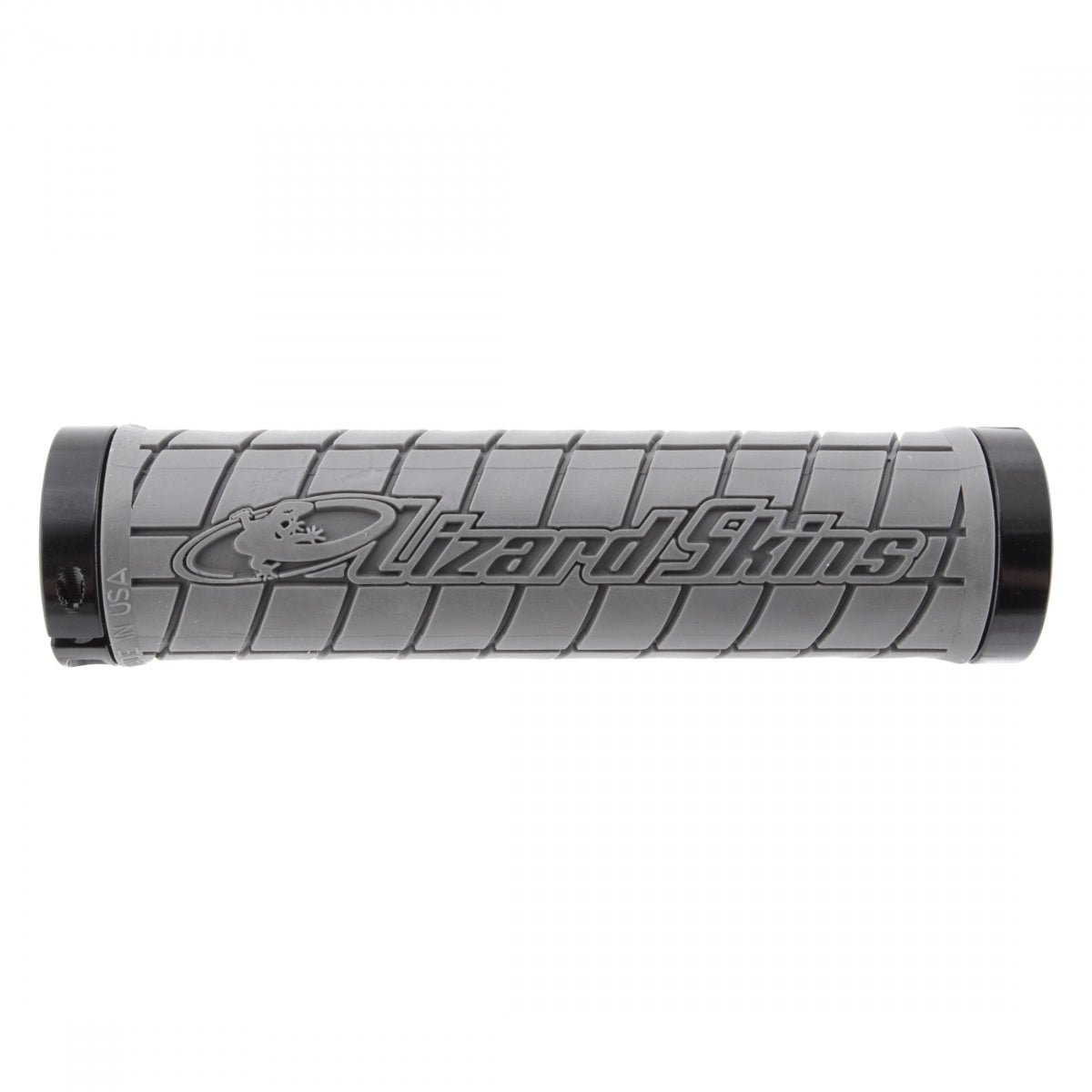 Grips Lizard LOCK-ON Logo GRAPHITE/Bkclamp