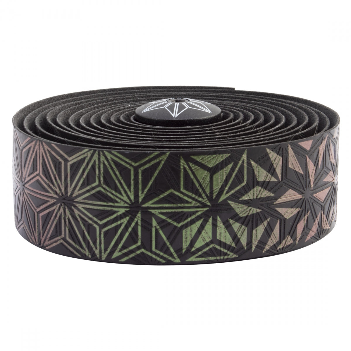 Tape & Plugs Supacaz Super Sticky Kush Star Fade GN-EMERALD-REFRACTOR BK