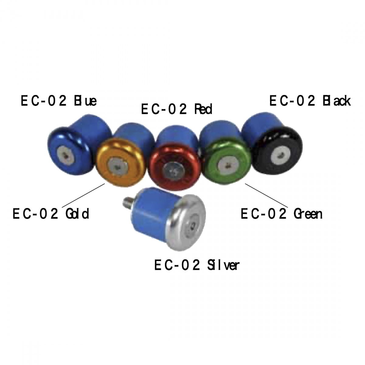 Hbar Plug Nitto Bar END Caps 15.5-17mm ALY GN