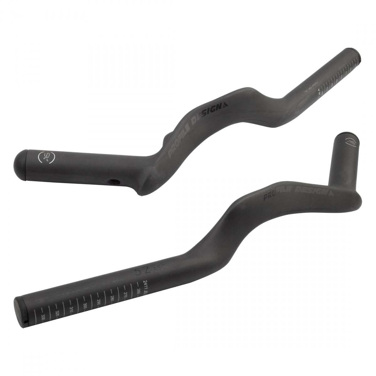 Hbar Profile Aerobar Extensions 52 ASC 340mm BK