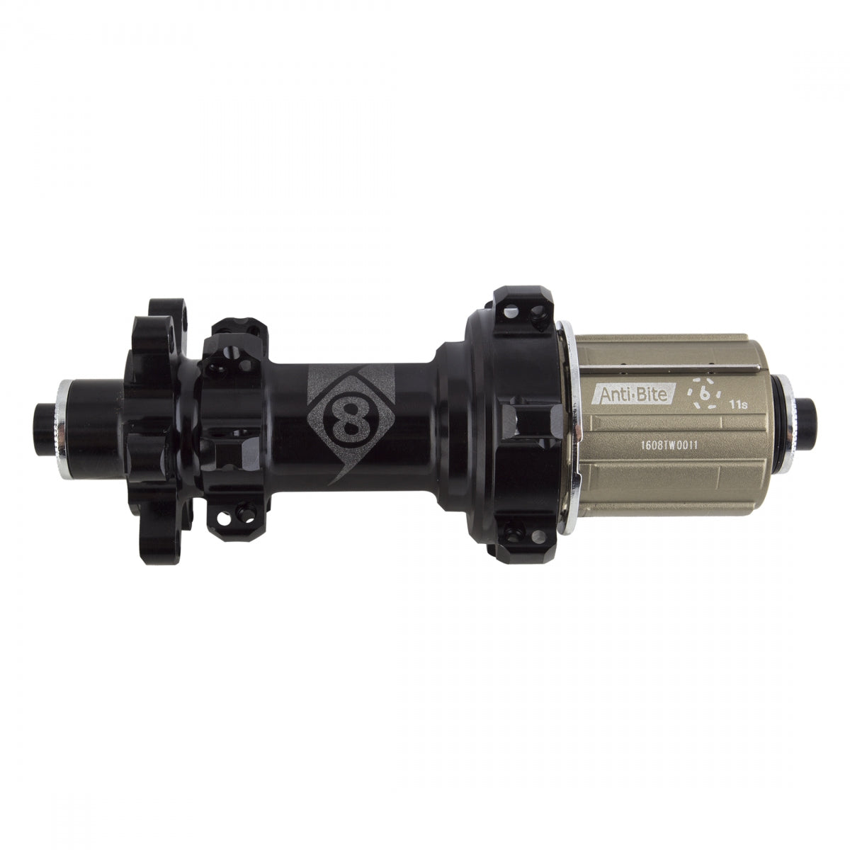 Hub RR OR8 RD1110 Elite QR 6B 24x135 11s Cass Shi SB BK NO Skewer Straight Pull