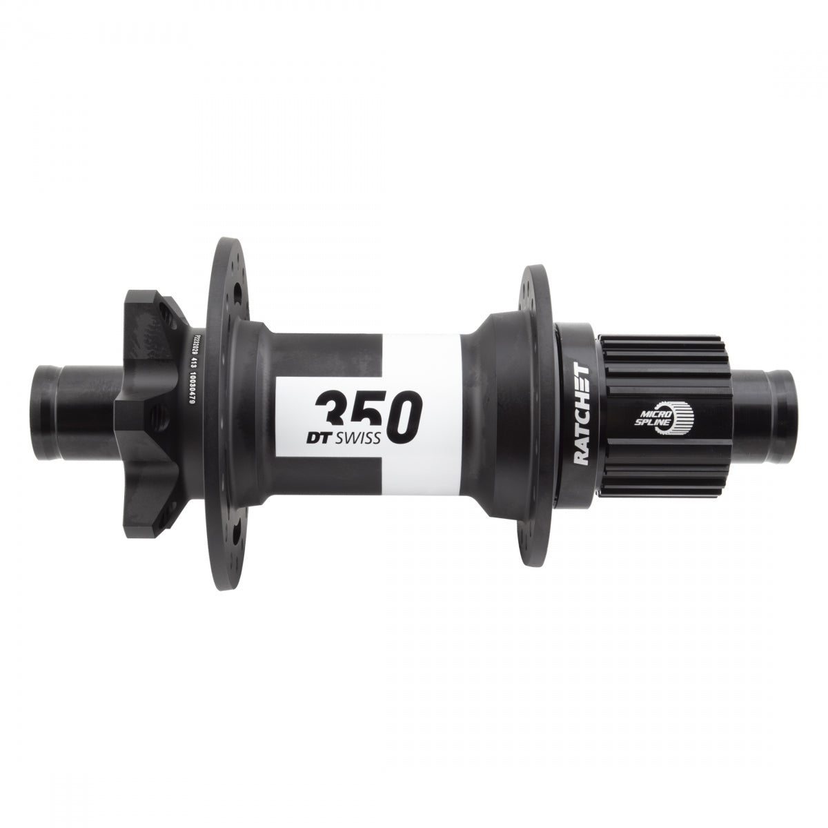 Hub RR DT 350 MTB 32x148x12mmTA Microspline 6B 36T Ratchet BK (L)