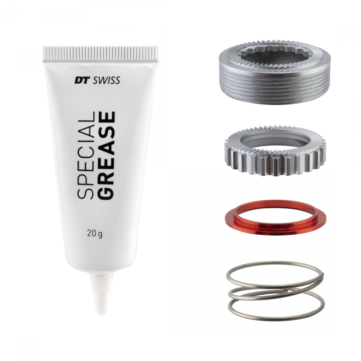 Hub Cass Body DT Ratchet Kit EXP Star 36T