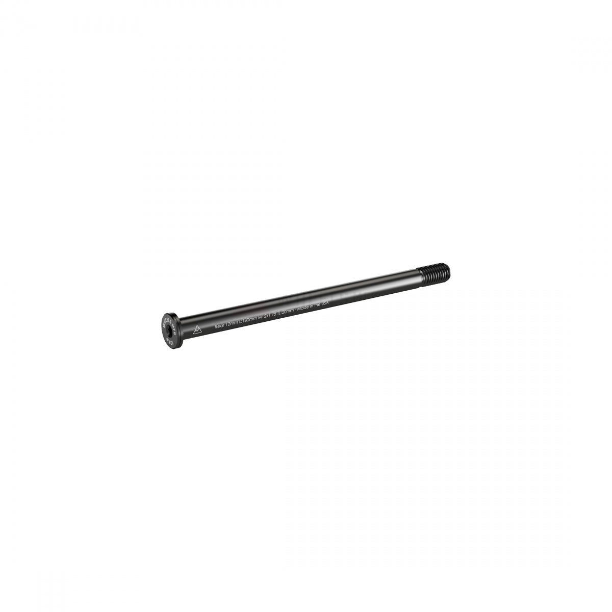 Hub Skewer WMFG Thru RR 12x180x1.75t Flat BK