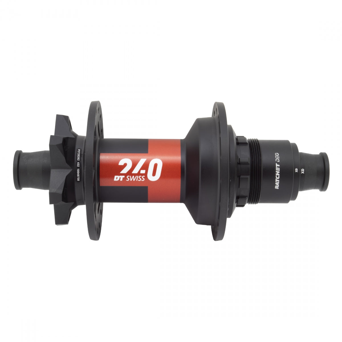 Hub RR DT 240 MTB 32x148x12mmTA XD Ratchet Deg 6B BK