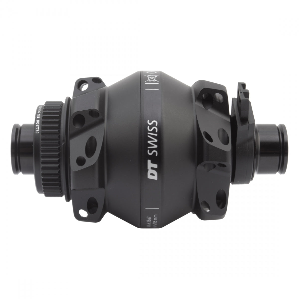 Hub FT DT 350 Straight Pull RD 24x100x12mmTA CL BK Dynamo