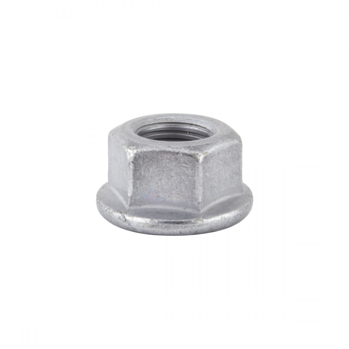 Hub Axle Nut Sunlt RUST-SHIELD 3/8x24T Flanged GY