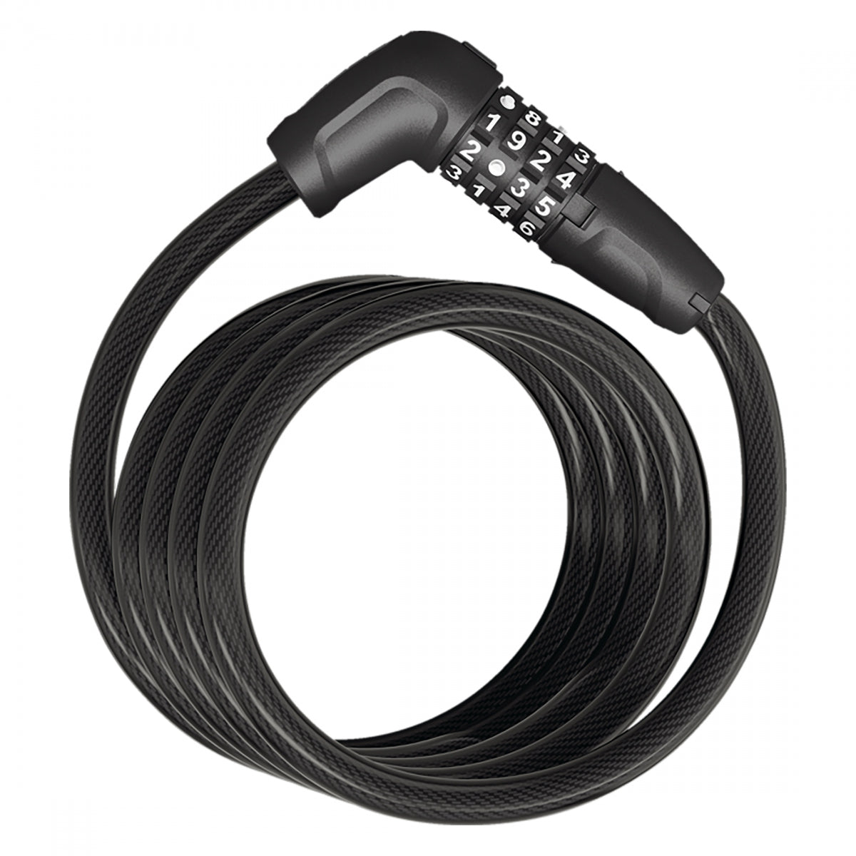 Lock ABS CBL 5510 Numero Combo 180cmx10mm w/o-BRKT BK
