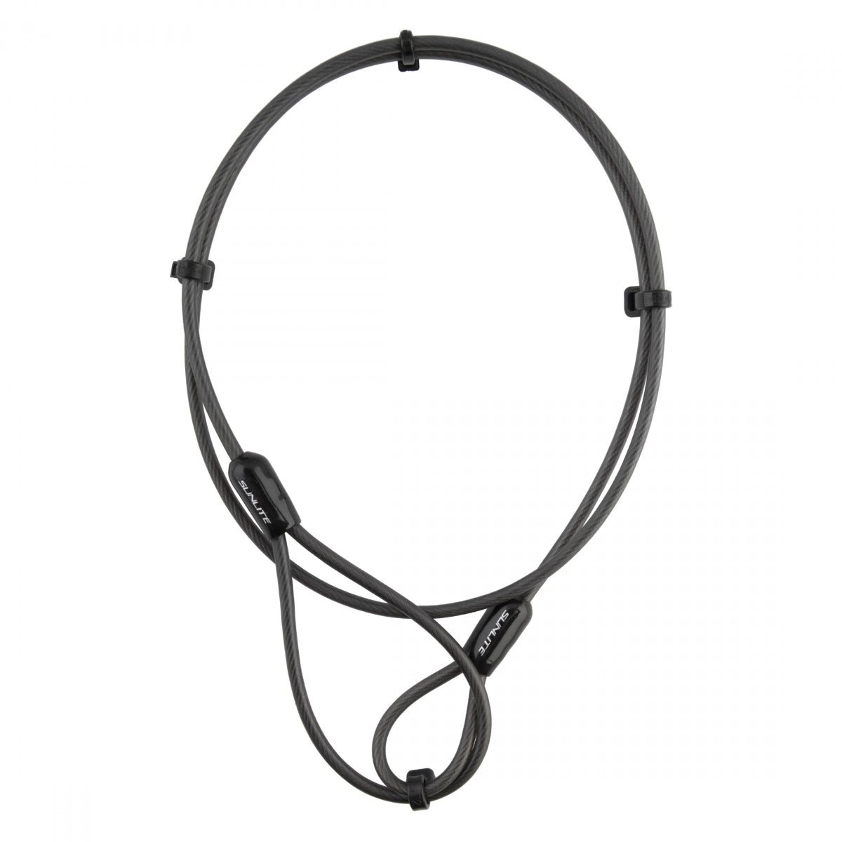 Lock Sunlt Bike Leash Cable ONLY 3mx2.5f M-BK