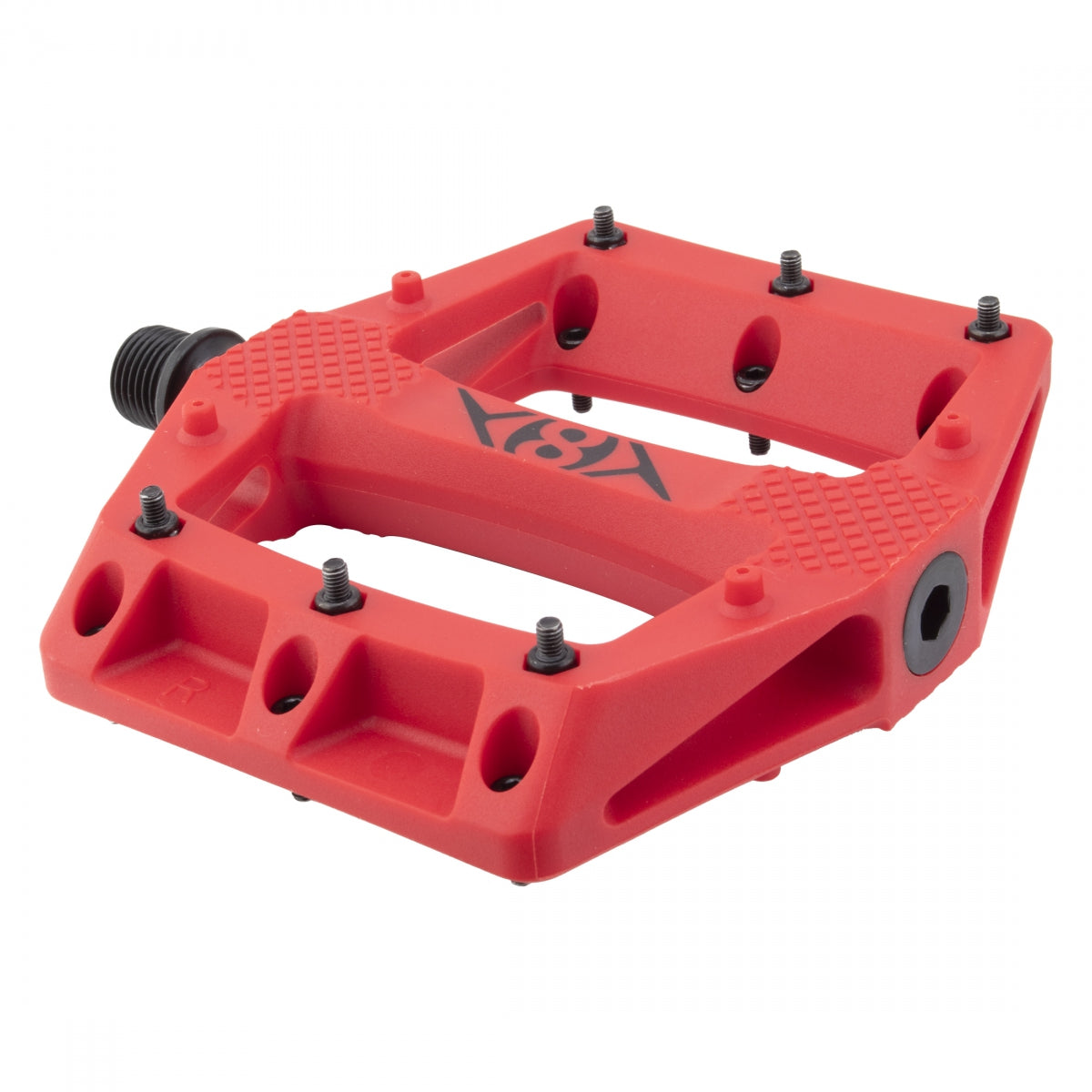 Pedals OR8 Strapd 9/16 RD
