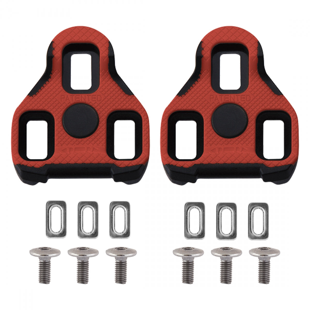 Exustar Pedal Cleat ARC11+ Keo Look Float Red (M) (SKU 410391)