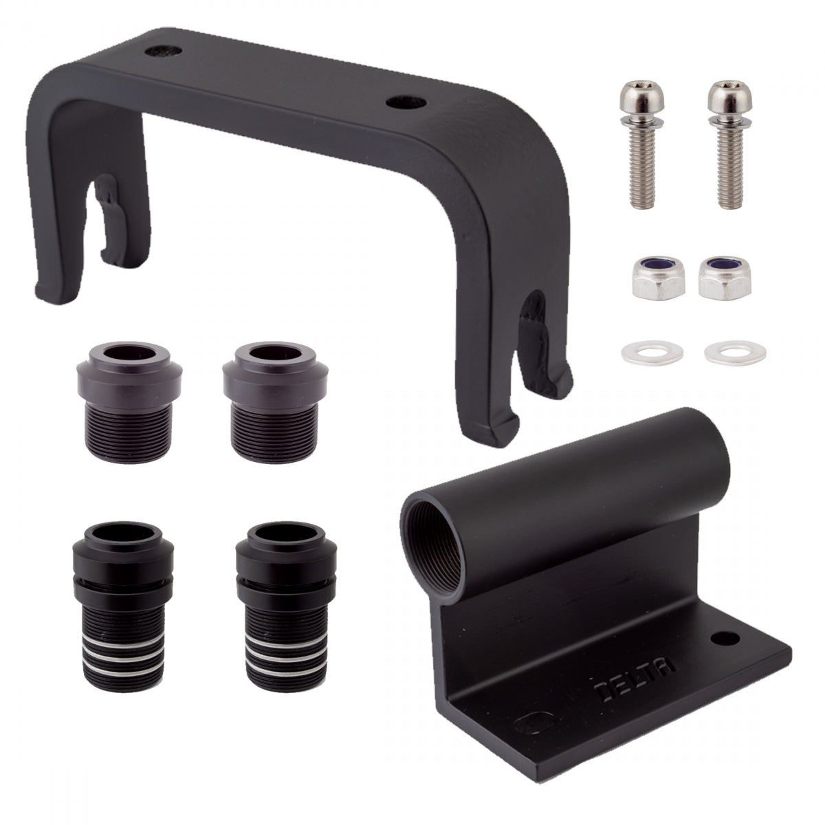 Car Rack Delta Bike Hitch Pro ALY 12/15mmTHRU BK