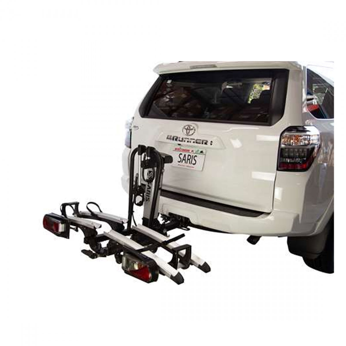 Car Rack Saris 4800 Door County 2B 2in Hitch Electric BK/SL