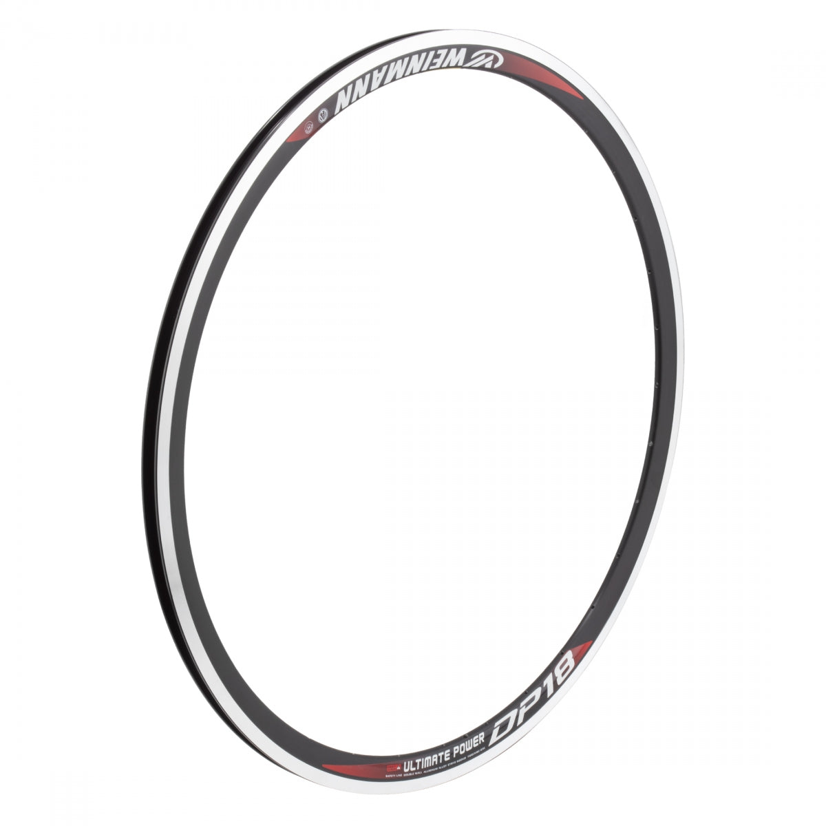 Rim Wei 700C 622x12.4 DP18 32 BK/MSW