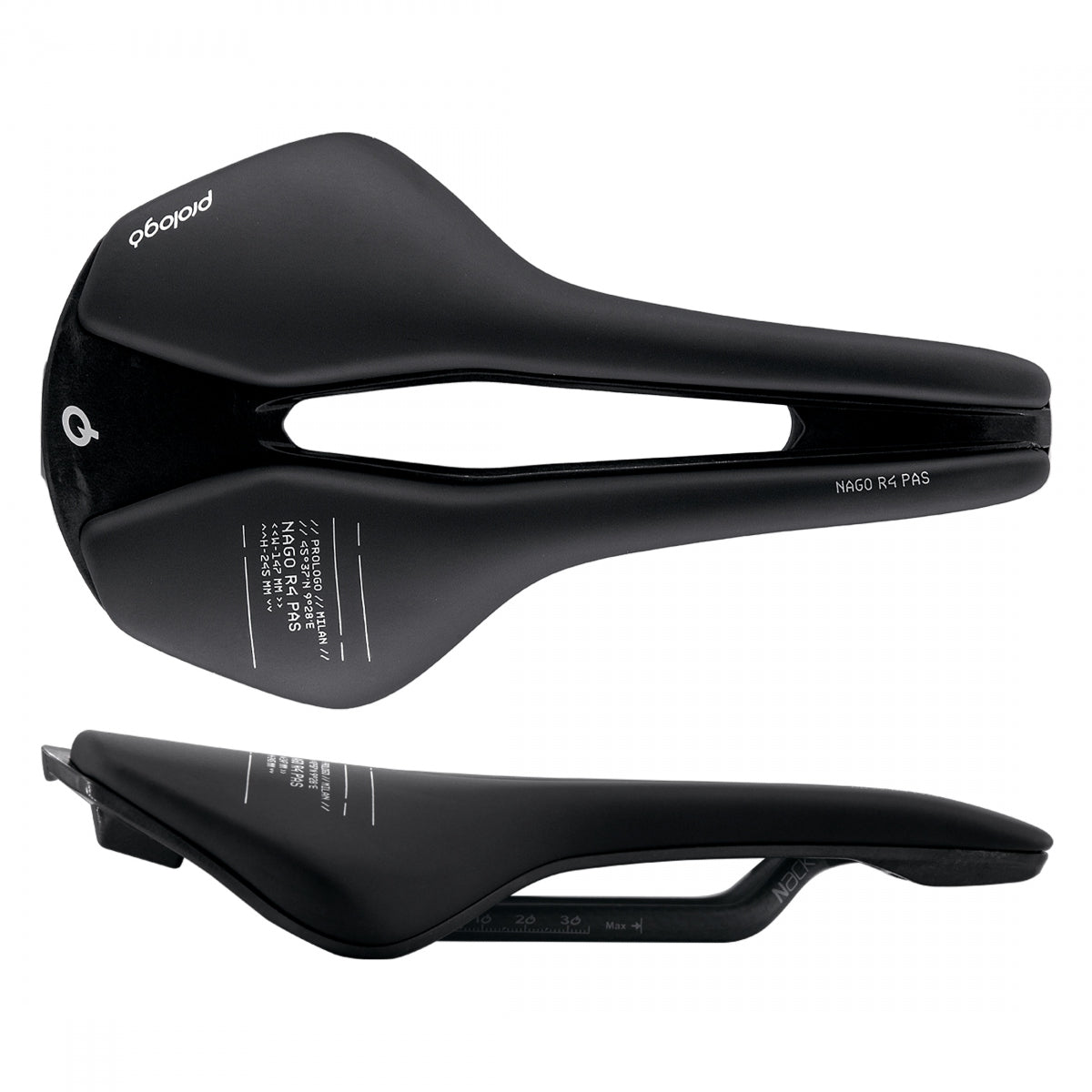 Saddle Prologo Nago R4 Pas Nack 147 BK