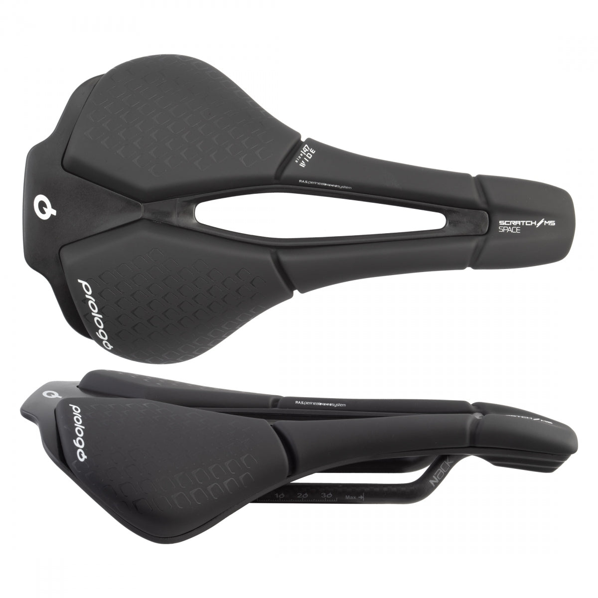 Saddle Prologo Scratch M5 Pas Space Nack 147 BK