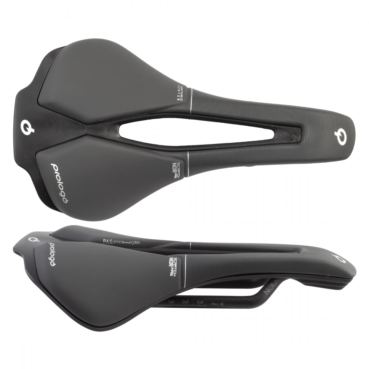 Saddle Prologo Scratch NDR Pas Nack 140 BK/GY