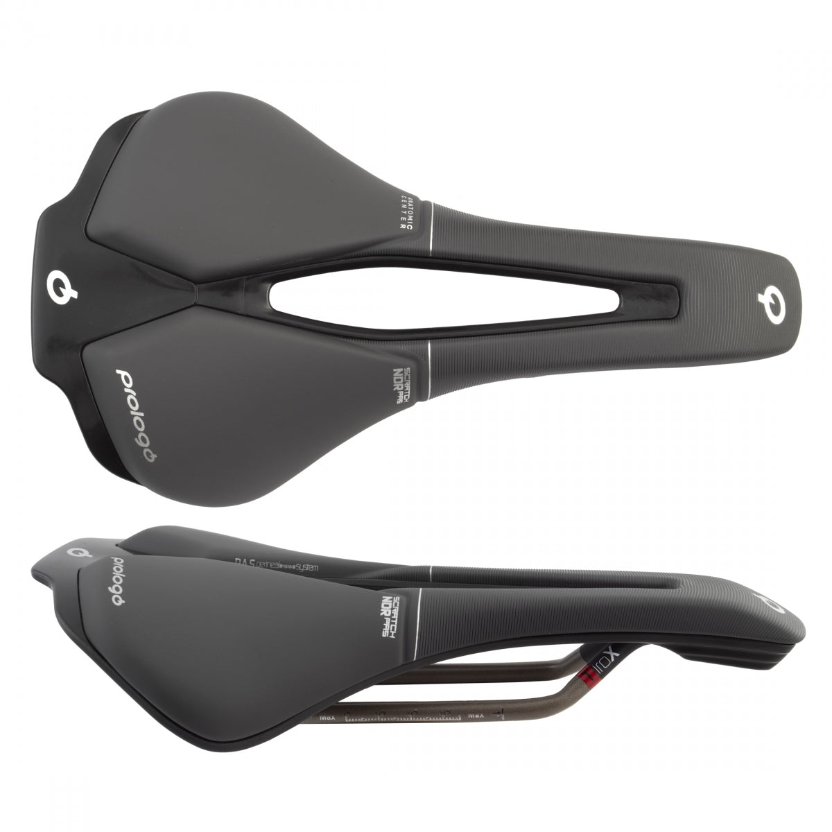 Saddle Prologo Scratch NDR Pas Tirox 140 BK/GY