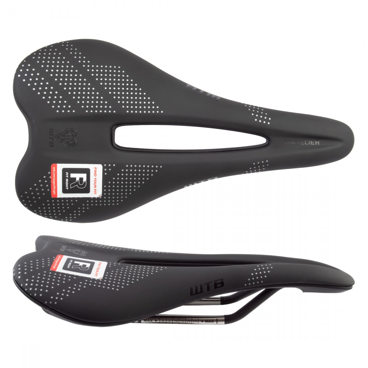 Saddle WTB Gravelier Medium Stainless BK