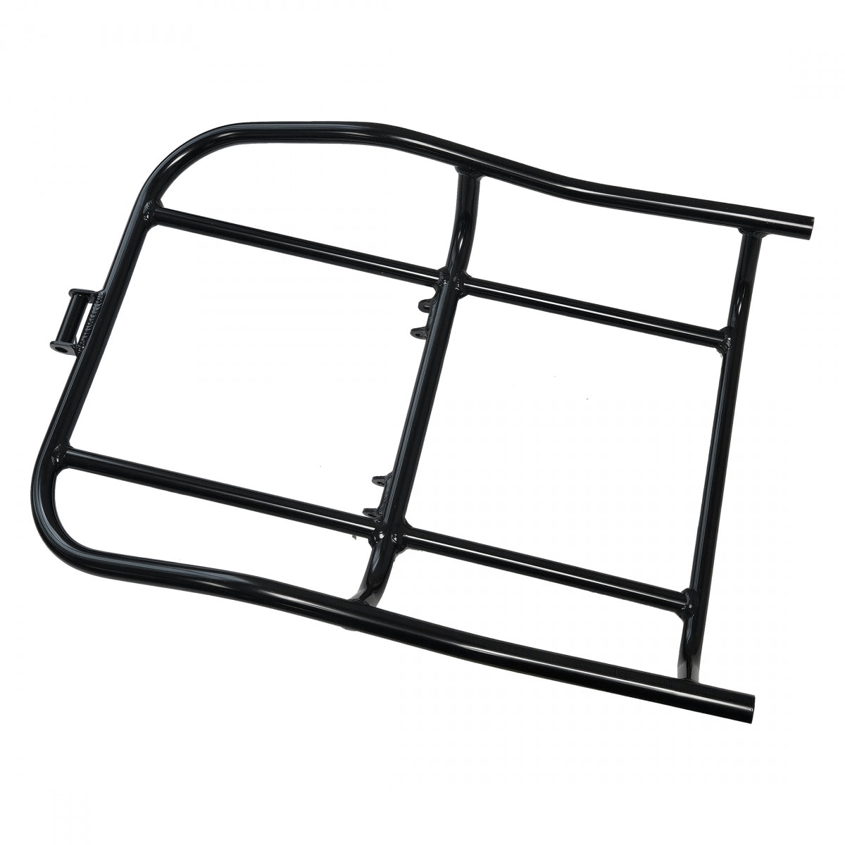 Rec Rep Seat Back Frame ALY BK w/25.4-STRUT Mounts
