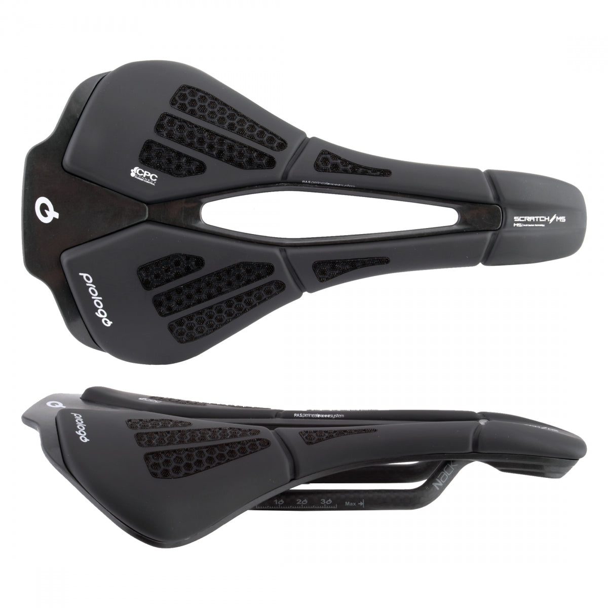 Saddle Prologo Scratch M5 Pas CPC Nack 140 BK