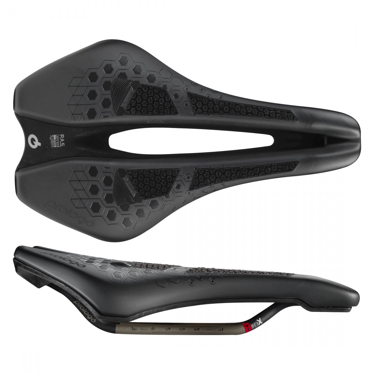 Saddle Prologo Dimension Tri CPC Tirox 143 BK/SL