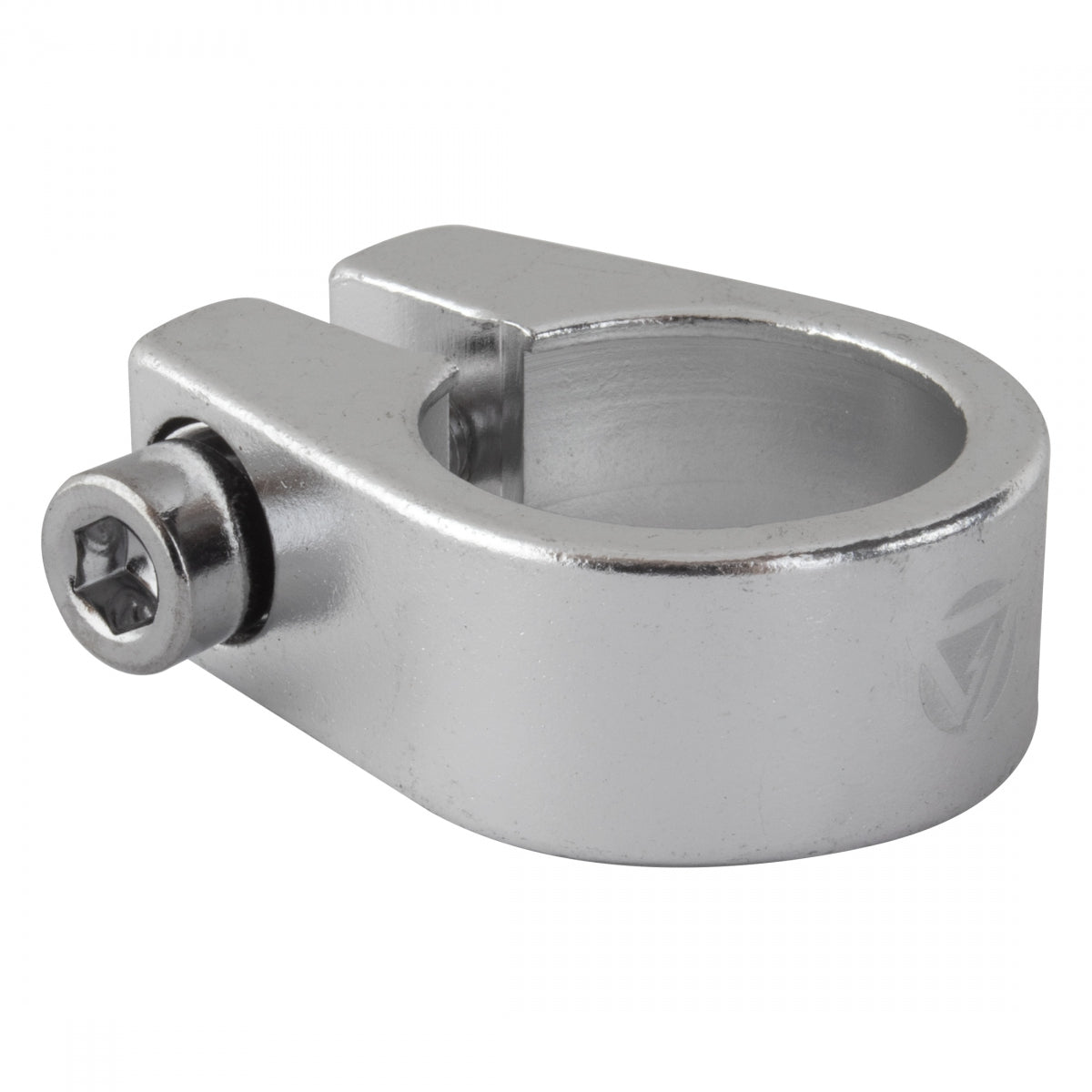 Seatpost Clamp BK-OPS 1in ALLOY-SILVER