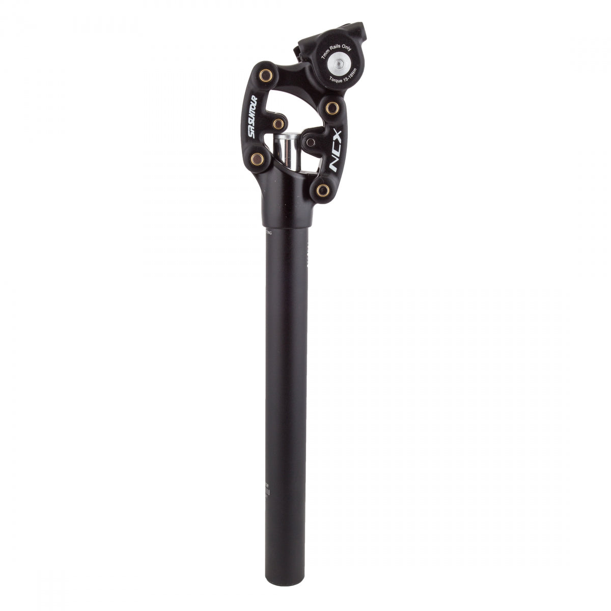 Seatpost SRST NCX Suspn 27.2x350mm BK
