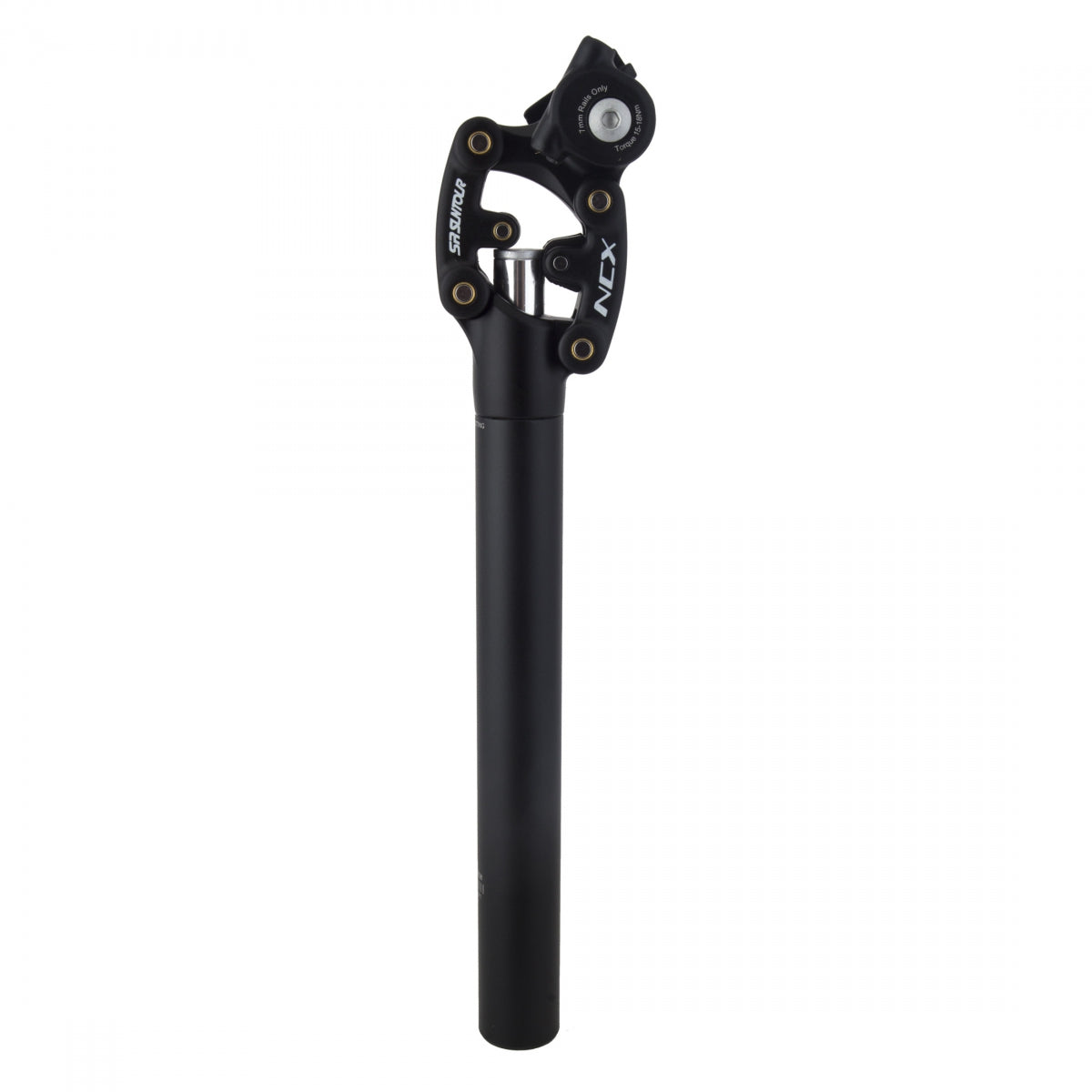 Seatpost SRST NCX Suspn 31.6x350mm BK