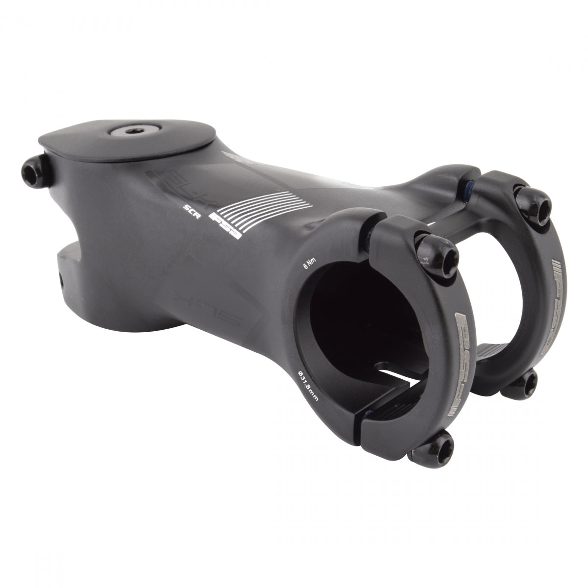 Stem Fsa SLK 80mm 6d 31.8 BK w/BK (K)