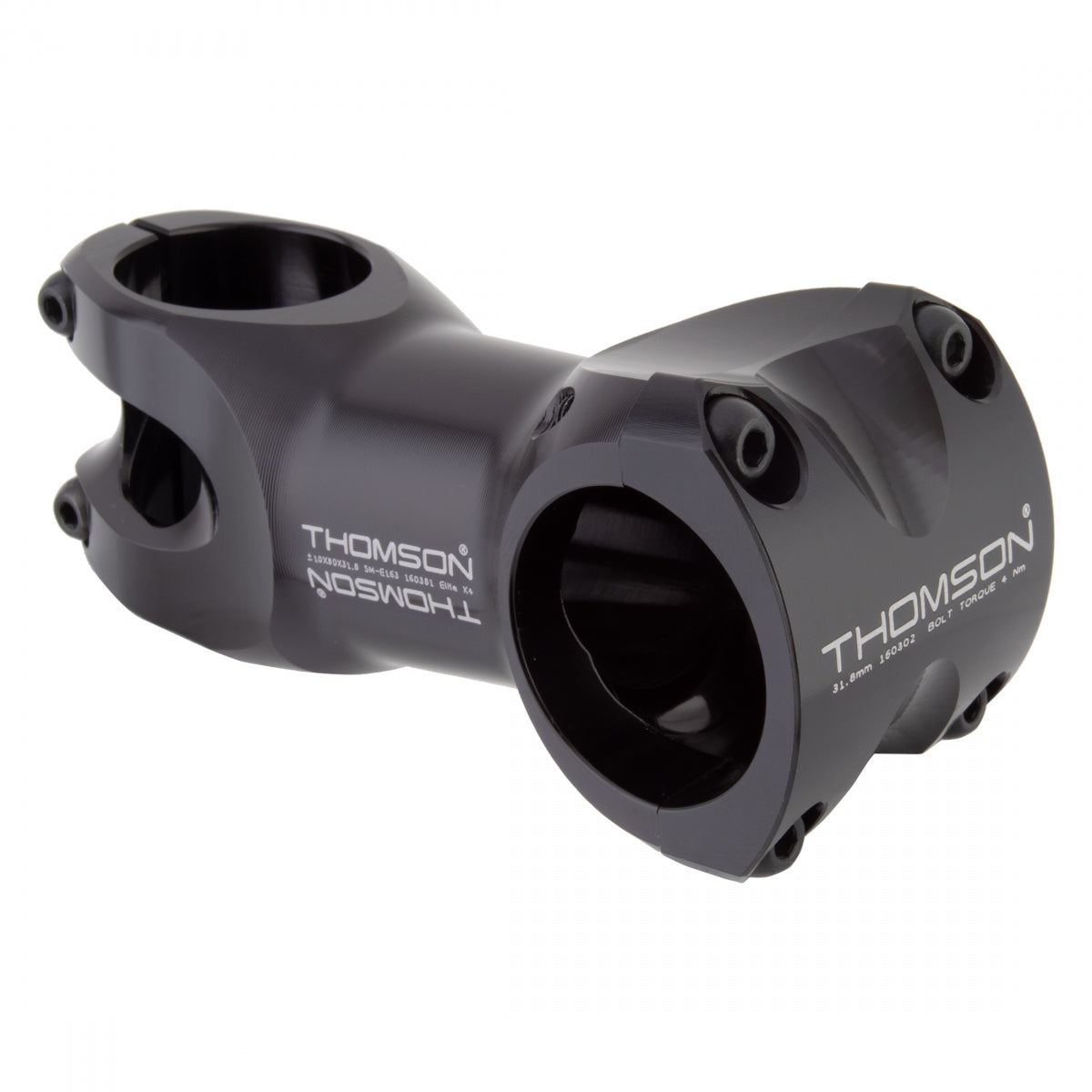 Stem Thom X4 80x10d BK 31.8