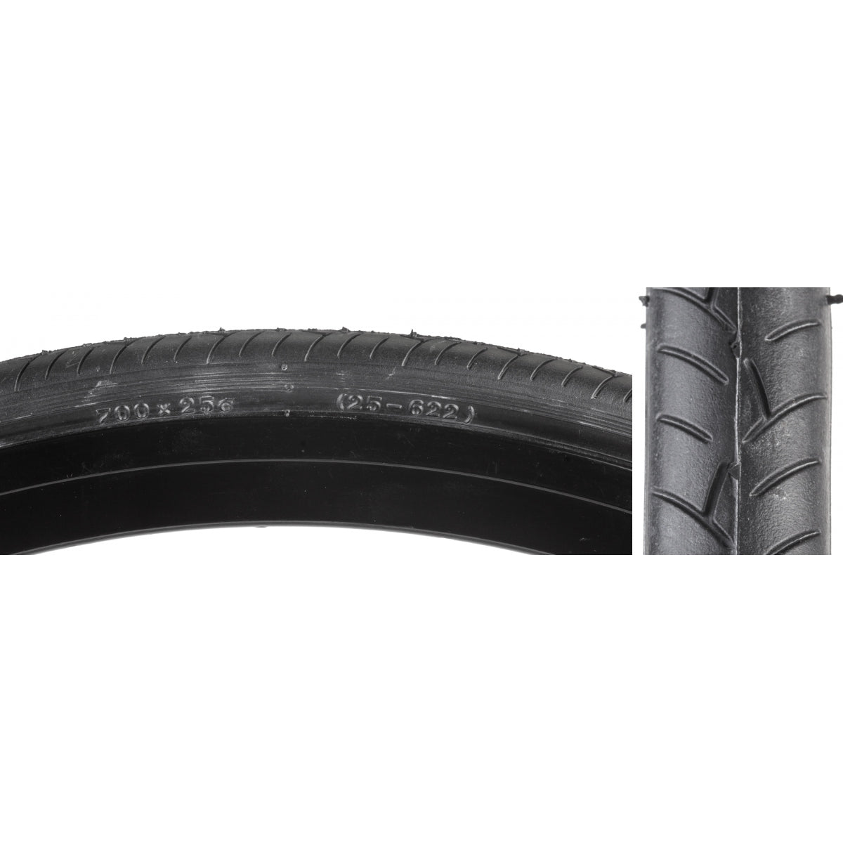 Tire Vee Smooth 700x25 BK Wire