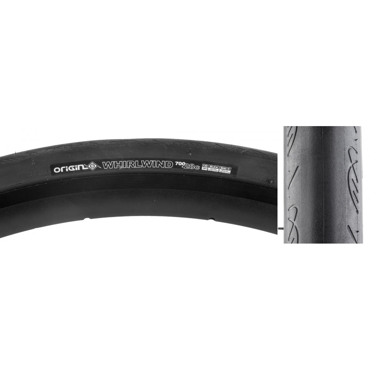 Tire OR8 Whirlwind 700x28 Fold Belt BK/BK