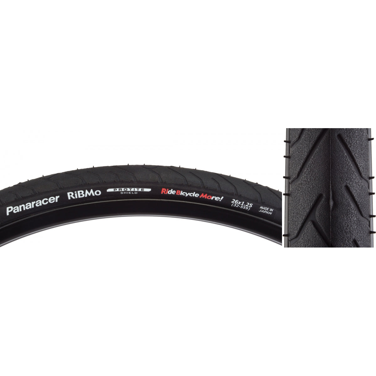 Tire Pan RiBMO Protite 26x1.25 Wire BK/BK