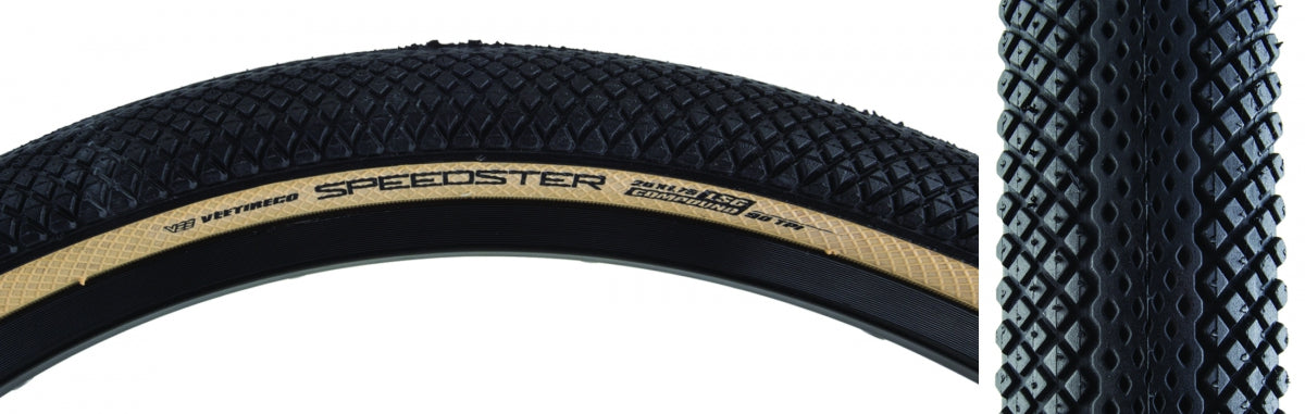 Tire Vee Speedster 20x1.75 BK/TAN FOLD/90/LSG