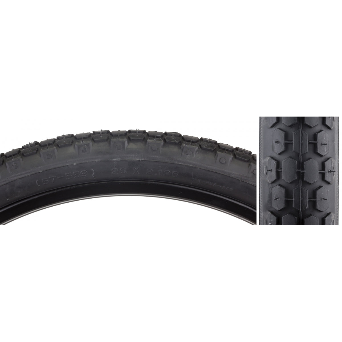 Tire Sunlt 26x2.125 BK/BK Cruiser K80 Wire