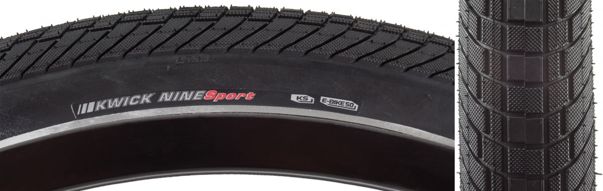 Tire Ken Kwick Nine Sport 29x2.4 BK/BK/REF SRC/KS/60 Wire 50psi E50