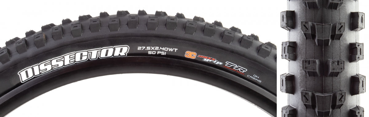 Tire Max Dissector 27.5x2.4 BK FOLD/60x23C/DH/TR/WT