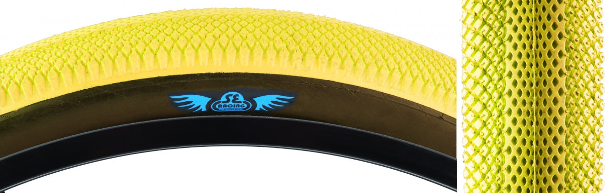 Tire SE Bikes Speedster 27.5x3.0 YEL/BK WIRE/72/MPC