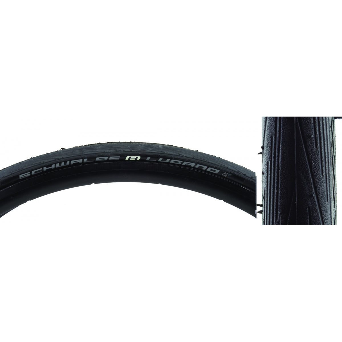 Tire SWB Lugano II Endurance 700x25 Twin Reinforced BK/BSK Silca Wire