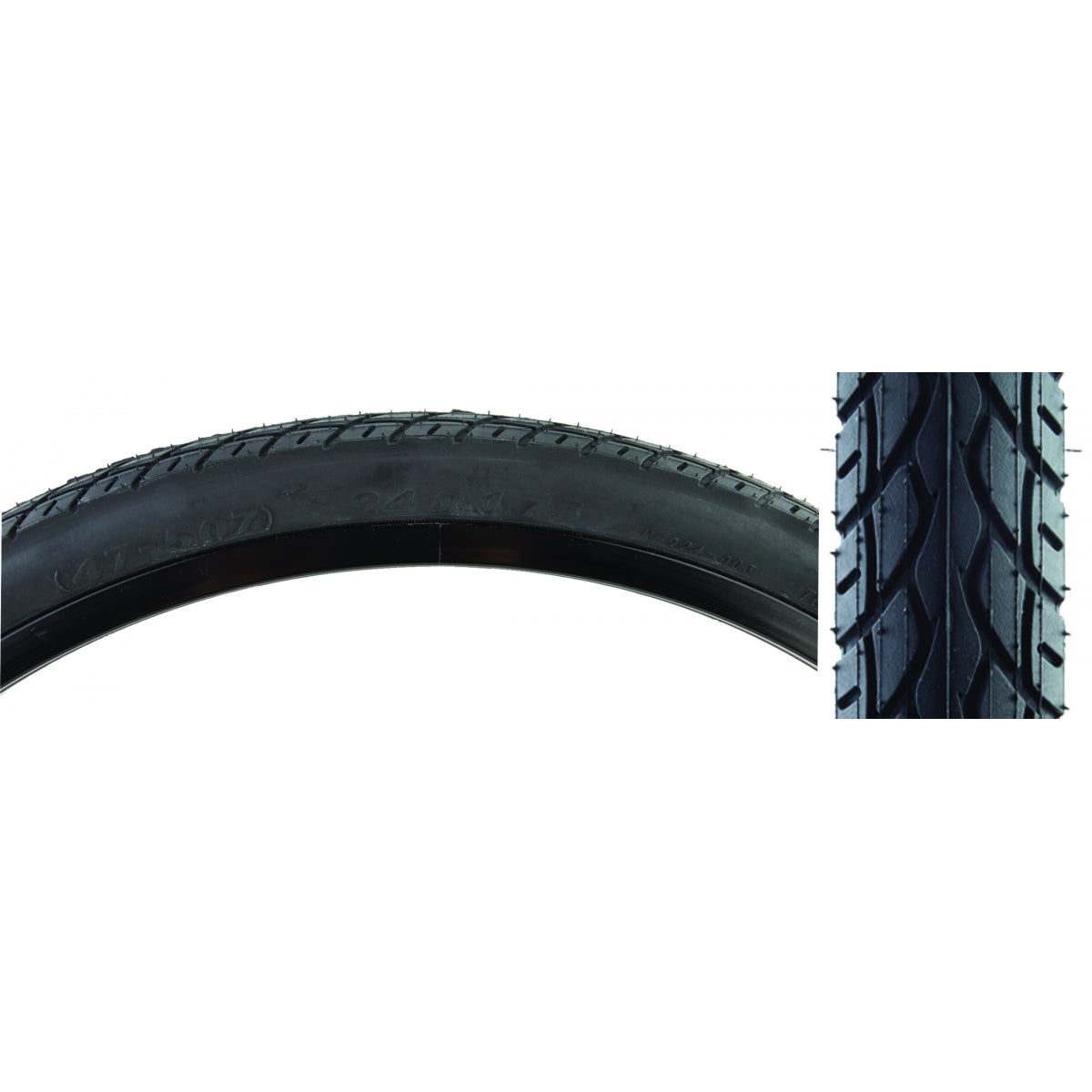Tire Sunlt 24x1.75 BK/BK Urban K924 Wire