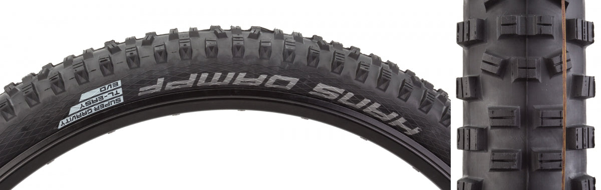 Tire SWB Hans Dampf 27.5x2.35 Evo BK/BSK Addix Soft TLR Fold