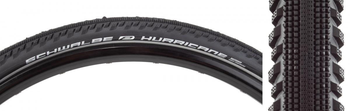 Tire SWB Hurricane 700x40 Perf R-GUARD BK/BK/REF Addix Wire