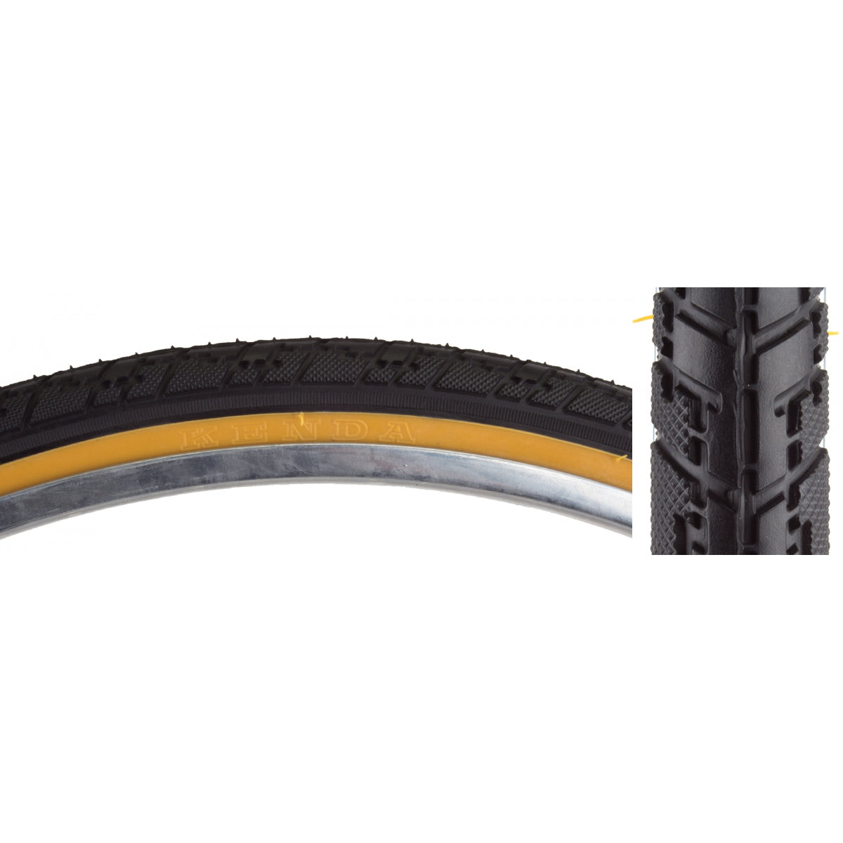 Tire Sunlt 26x1-3/8 BK/GM Hybrid K830 Wire