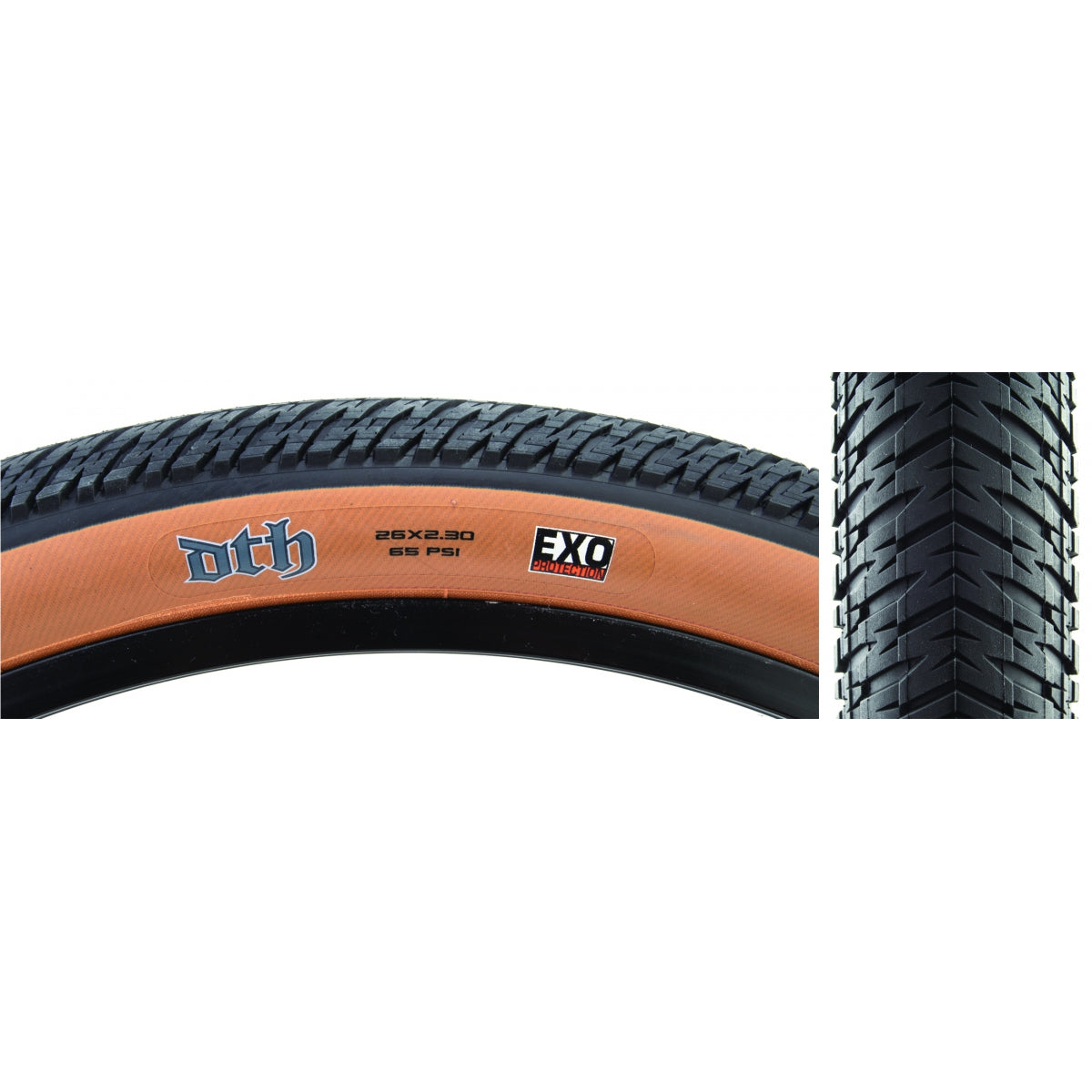 Tire Max DTH 26x2.3 BK/DSK WIRE/60 SC/EXO